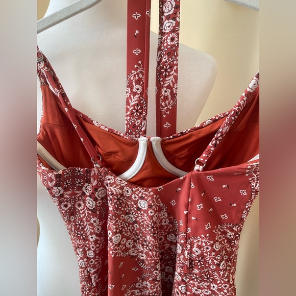 Onia + WeWoreWhat Belted Bandana Print Swimsuit, XS, Excellent Condition - Picture 5 of 11
